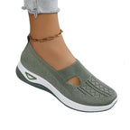 Women's anatomical slip-on sneakers designed for all-day comfort, featuring a sleek design, cushioned insoles, and breathable materials, perfect for casual outings and 16