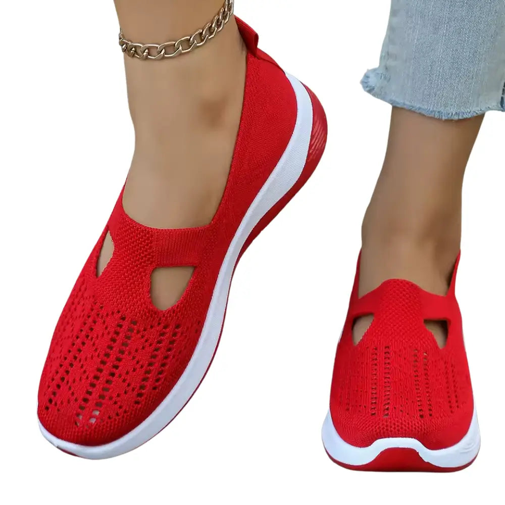 Women's anatomical slip-on sneakers designed for all-day comfort, featuring a sleek design, cushioned insoles, and breathable materials, perfect for casual outings and 17
