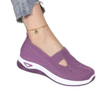 Women's anatomical slip-on sneakers designed for all-day comfort, featuring a sleek design, cushioned insoles, and breathable materials, perfect for casual outings and 19