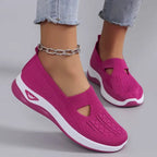 Women's anatomical slip-on sneakers designed for all-day comfort, featuring a sleek design, cushioned insoles, and breathable materials, perfect for casual outings and 8
