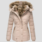 Women's Hooded Warm Lined Winter Jacket