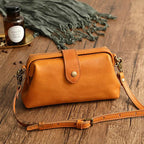 Women's compact adjustable crossbody bag featuring a stylish magnetic flap closure, perfect for hands-free convenience and organized storage. 7