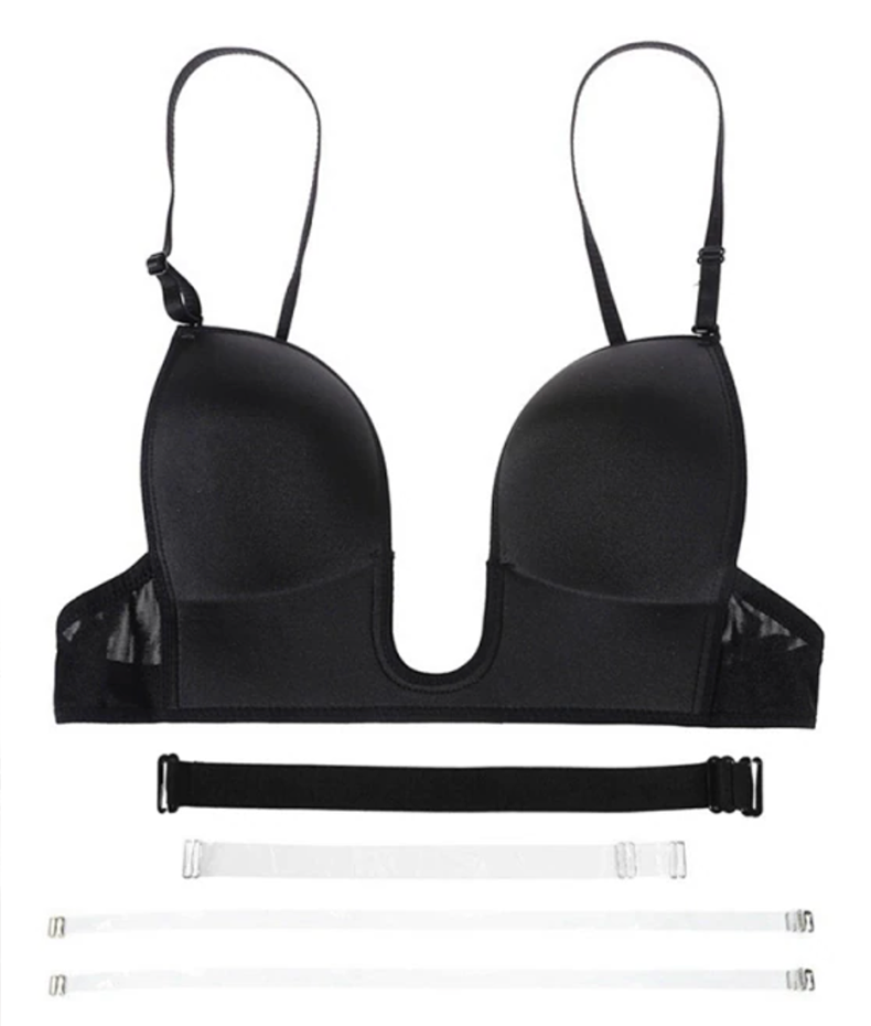 Women's Deep Neckline Backless Bra for Special Occasions 0