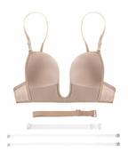Women's Deep Neckline Backless Bra for Special Occasions 1