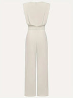 Women's elegant wide leg jumpsuit in a sophisticated design, perfect for formal occasions, featuring a flattering silhouette and stylish details. 3