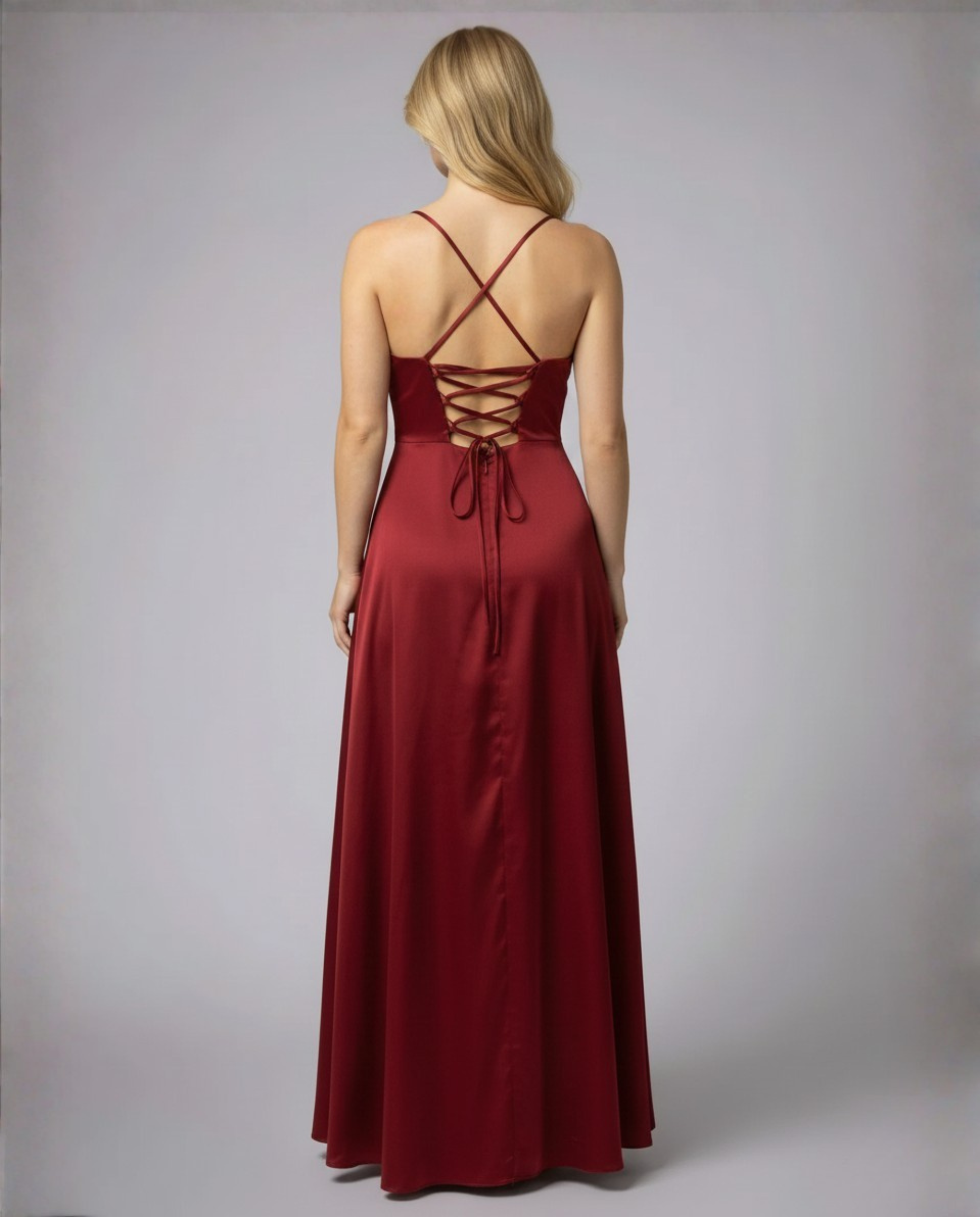 Elegant women's figure-hugging maxi dress designed for evening formal wear, featuring a flattering silhouette and sophisticated style, perfect for special occasions. 1