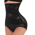 Women's high waist brief shapewear body shaping underwear designed for a smooth silhouette under dresses, providing comfortable support and a flattering fit. 2