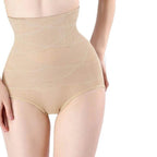 Women's high waist brief shapewear body shaping underwear designed for a smooth silhouette under dresses, providing comfortable support and a flattering fit. 5