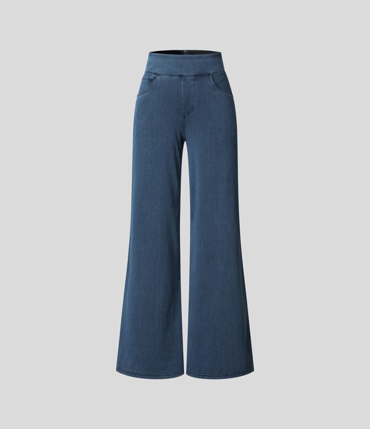 Women's high waist trousers featuring a comfortable fit, perfect for both casual and formal wear, available in various colors and styles. 6