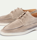 Women's low cut lace-up loafers in stylish design, perfect for casual everyday wear, featuring comfortable fit and versatile color options. 5