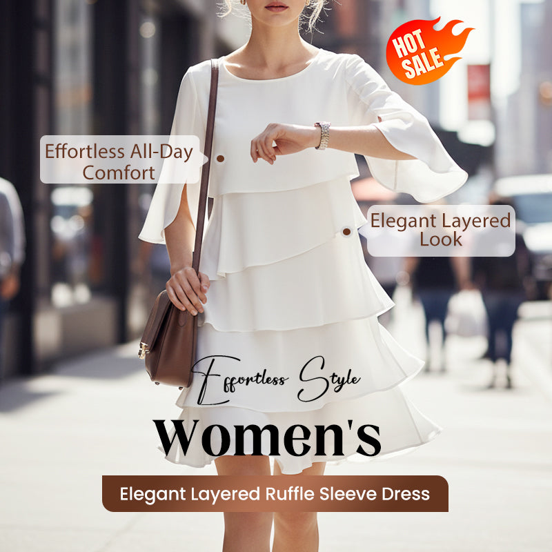 Women's casual summer shift dress featuring stylish puff sleeves, perfect for warm-weather outings and versatile enough for both day and night events. 1