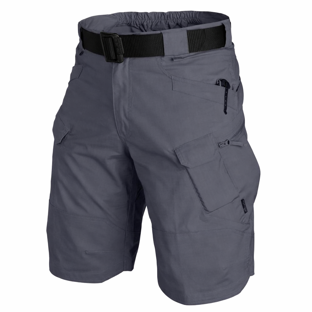 Women's relaxed fit cargo shorts designed for casual outdoor activities, featuring multiple pockets and a comfortable waistband for easy movement. 4