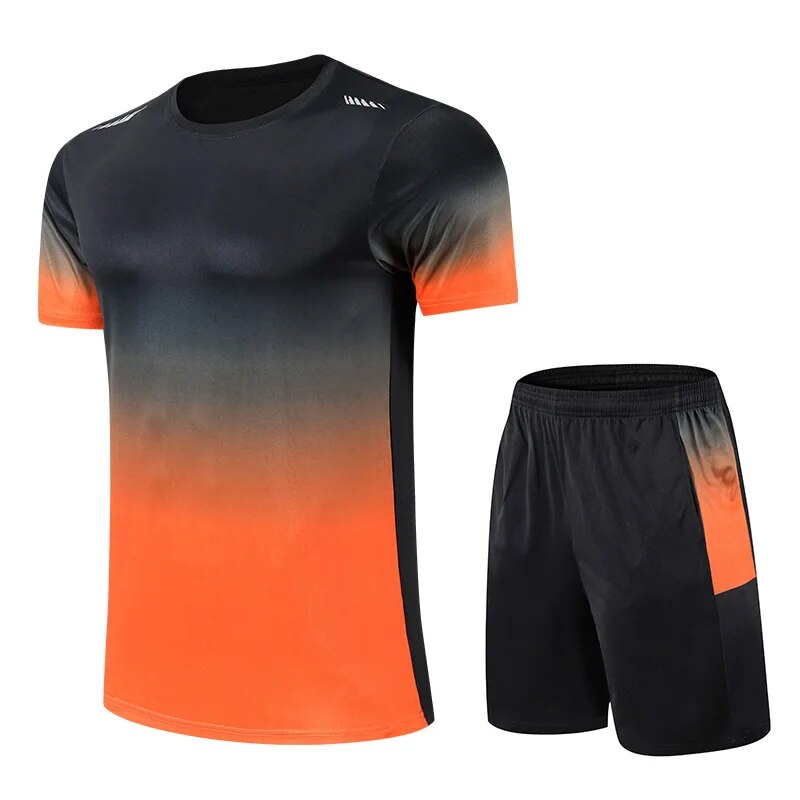 Women's slim fit activewear set designed for sports, featuring a stylish top and breathable leggings, perfect for workouts and outdoor activities. 4