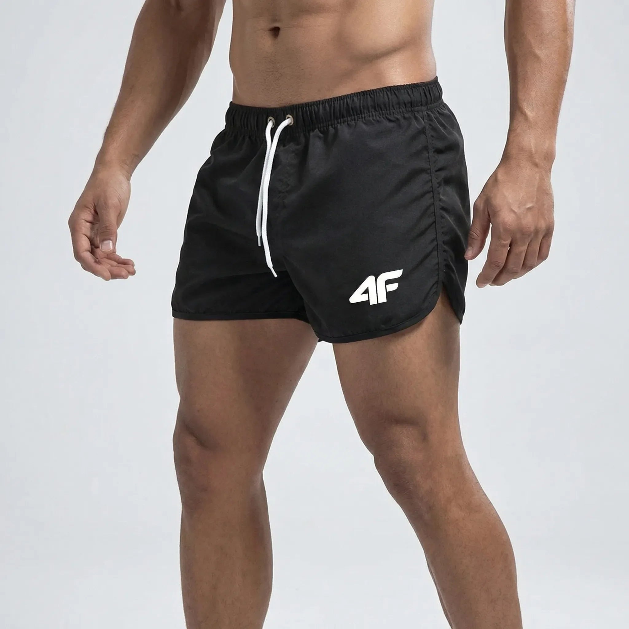 Women's slim fit swim shorts designed for active beach use, featuring a comfortable waistband and quick-drying fabric, perfect for swimming, beach sports, and outdoor 0