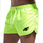 Women's slim fit swim shorts designed for active beach use, featuring a comfortable waistband and quick-drying fabric, perfect for swimming, beach sports, and outdoor 10