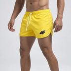 Women's slim fit swim shorts designed for active beach use, featuring a comfortable waistband and quick-drying fabric, perfect for swimming, beach sports, and outdoor 12