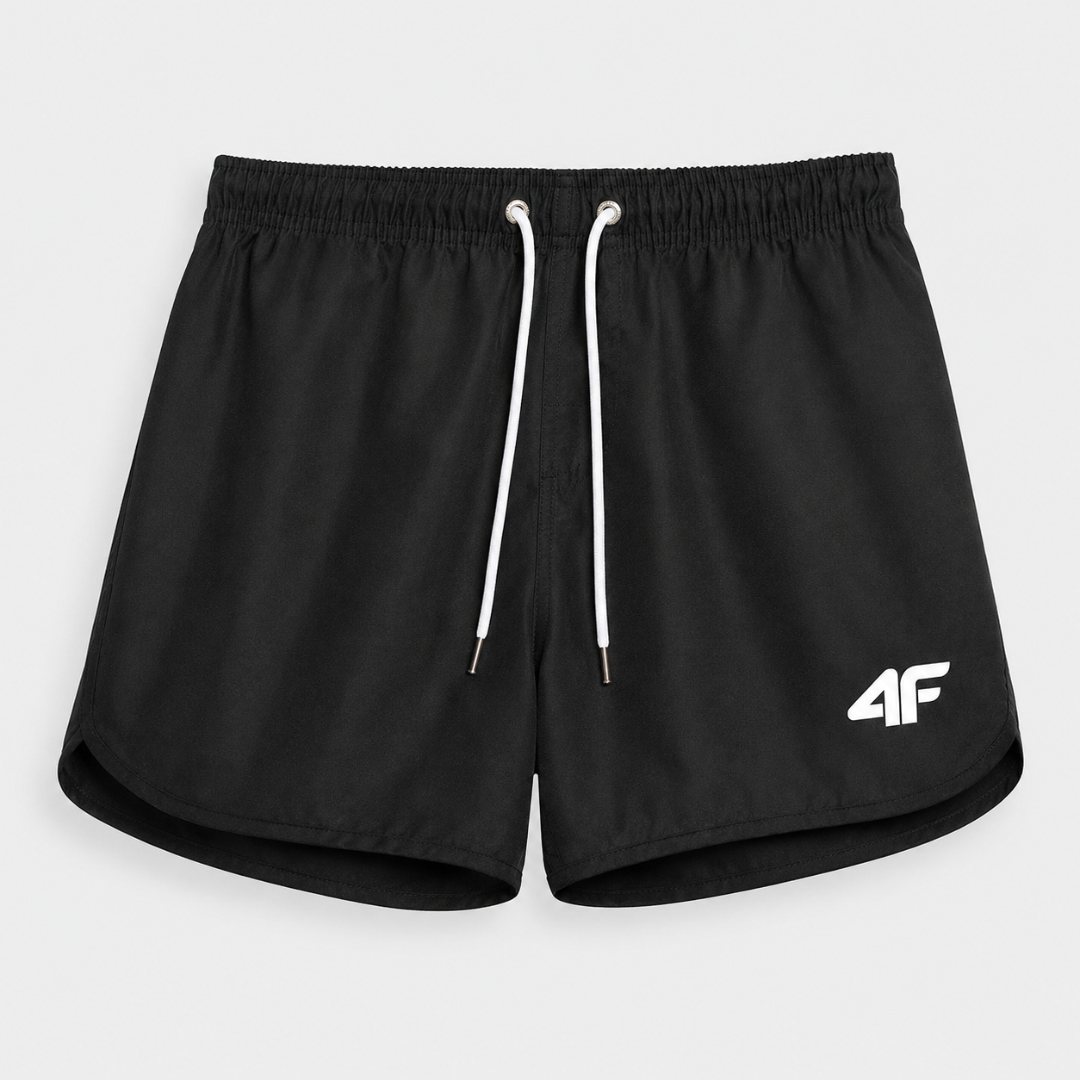 Women's slim fit swim shorts designed for active beach use, featuring a comfortable waistband and quick-drying fabric, perfect for swimming, beach sports, and outdoor 3