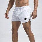 Women's slim fit swim shorts designed for active beach use, featuring a comfortable waistband and quick-drying fabric, perfect for swimming, beach sports, and outdoor 7