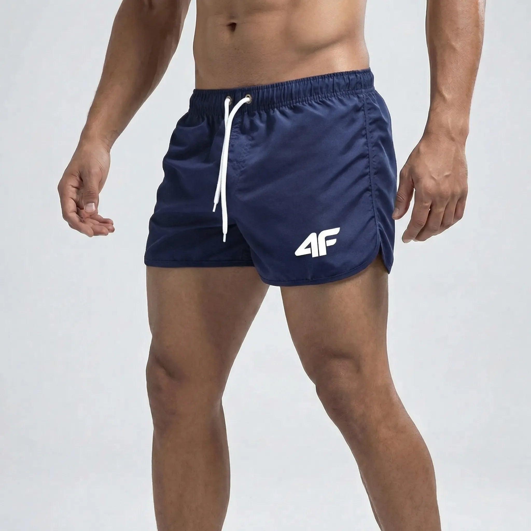 Women's slim fit swim shorts designed for active beach use, featuring a comfortable waistband and quick-drying fabric, perfect for swimming, beach sports, and outdoor 8
