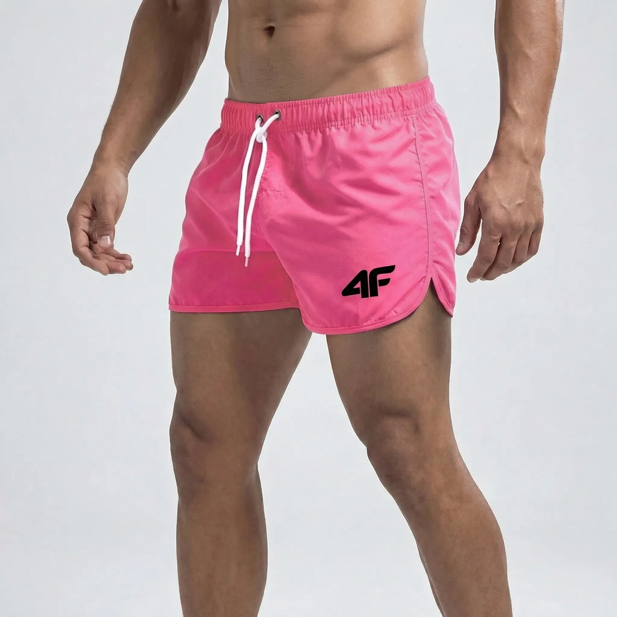 Women's slim fit swim shorts designed for active beach use, featuring a comfortable waistband and quick-drying fabric, perfect for swimming, beach sports, and outdoor 9
