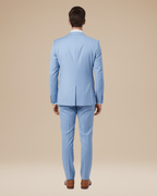 Women's tailored two-piece suit featuring a sleek blazer and fitted trousers, perfect for office wear and versatile occasions, available in classic colors and designed for a flattering 2