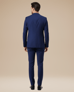 Women's tailored two-piece suit featuring a sleek blazer and fitted trousers, perfect for office wear and versatile occasions, available in classic colors and designed for a flattering 8