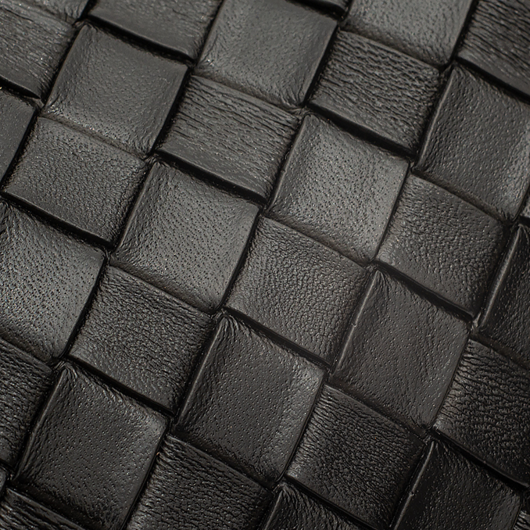 Vegan leather shoulder tote bag
