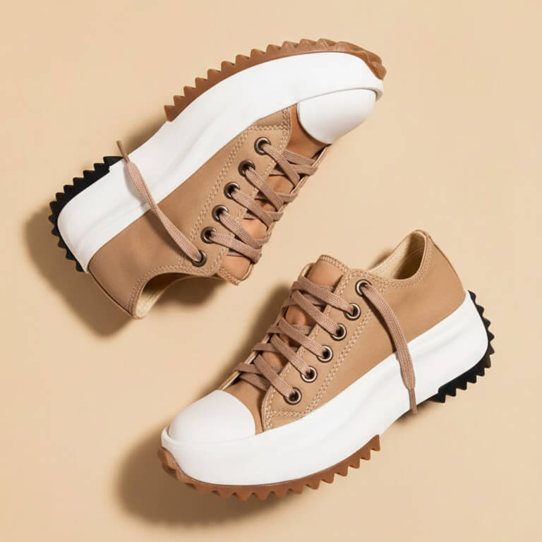 Canvas Platform Sneaker