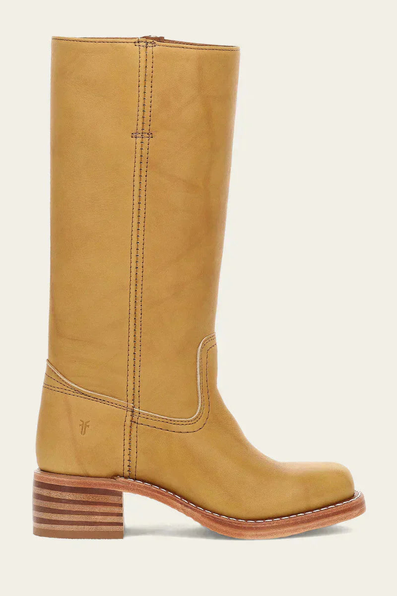 Leather Knee-High Boots