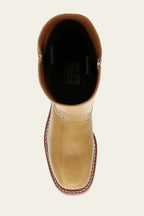 Leather Knee-High Boots