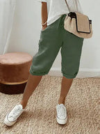 Cotton Linen Shorts