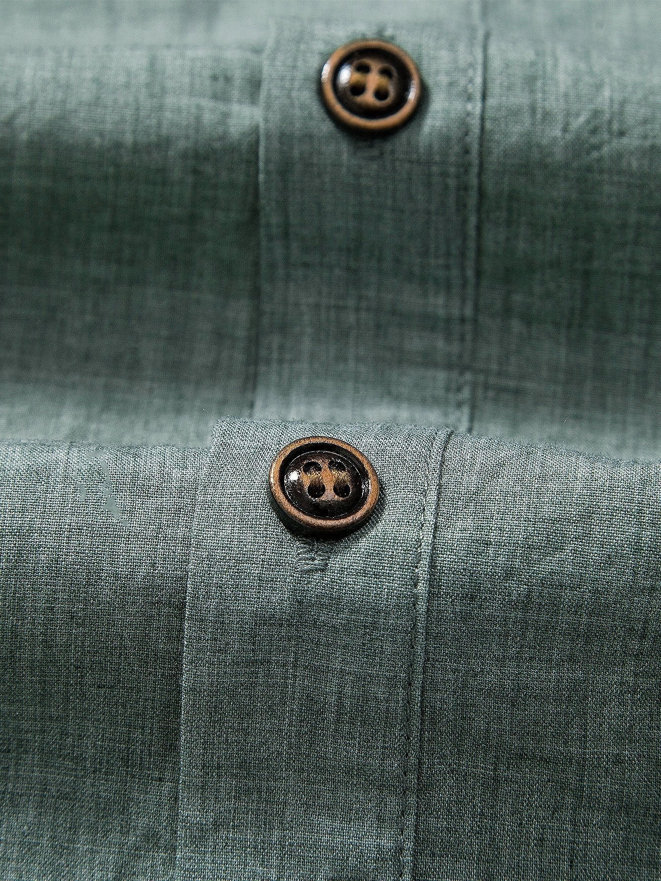 Cotton-Linen Shirt and Pants Set