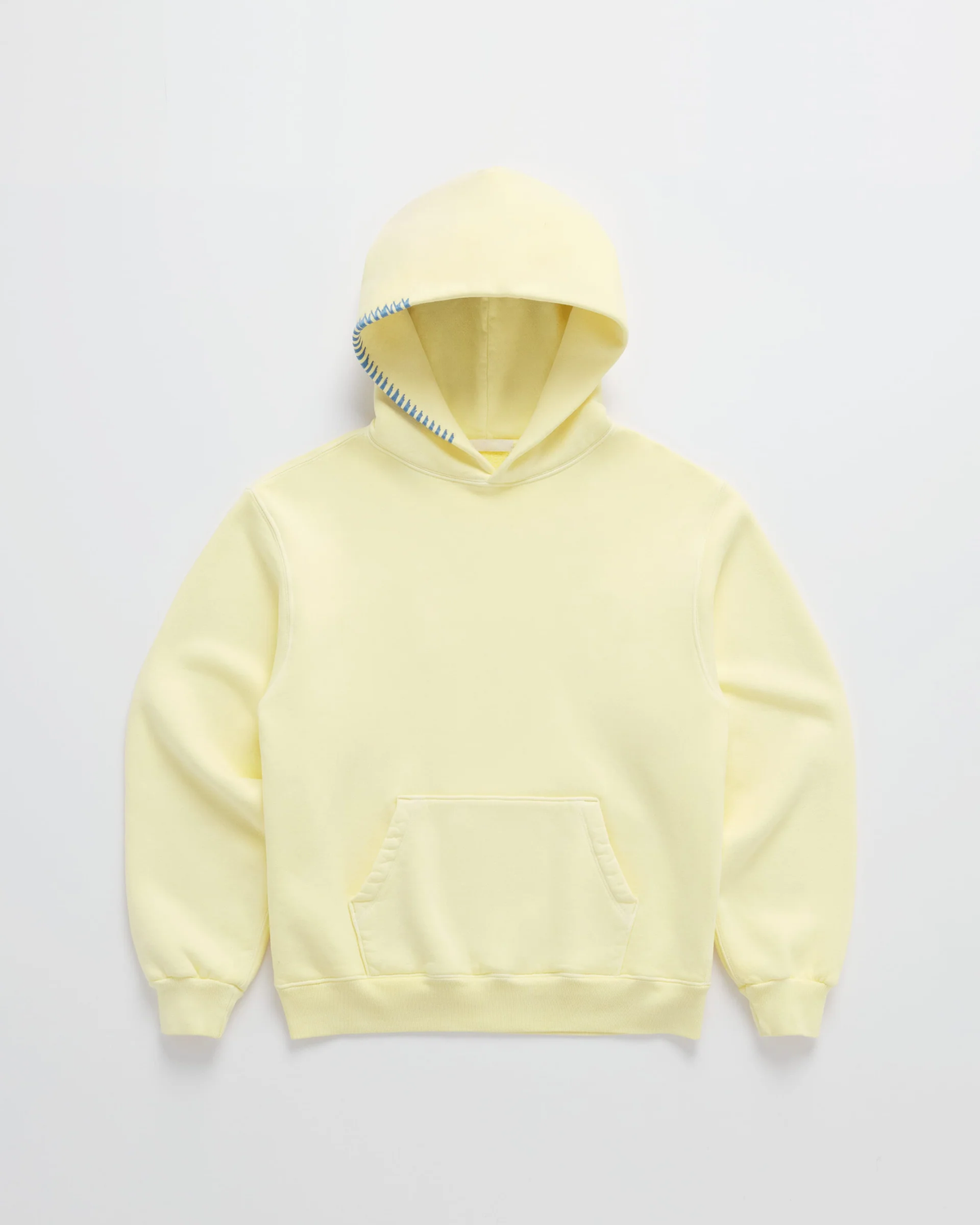 Women's comfy hoodie and sweatpants loungewear set in yellow