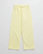 Women's comfy hoodie and sweatpants loungewear set in yellow