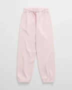 Women's comfy hoodie and sweatpants loungewear set in pink
