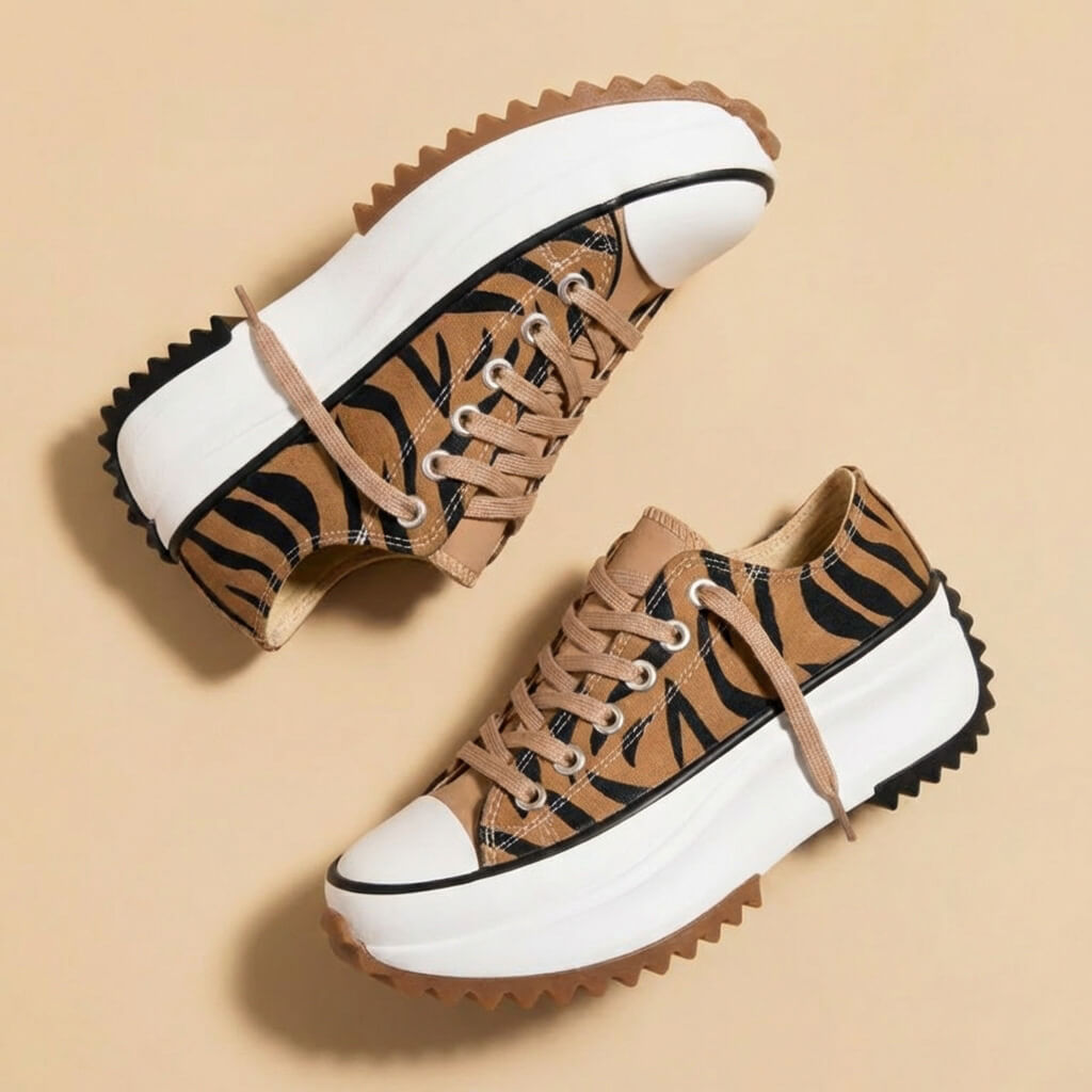 Canvas Platform Sneaker